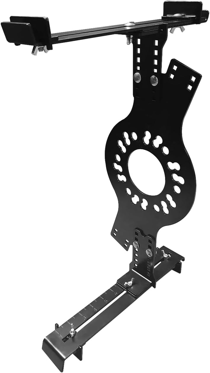 UINIEBOOM 14"-22" Wheel Fitment Simulator Tool, Tire Size Fit Test Measuring Mockup, 6-Lug Pattern Wheel Installation Kits - Image 1